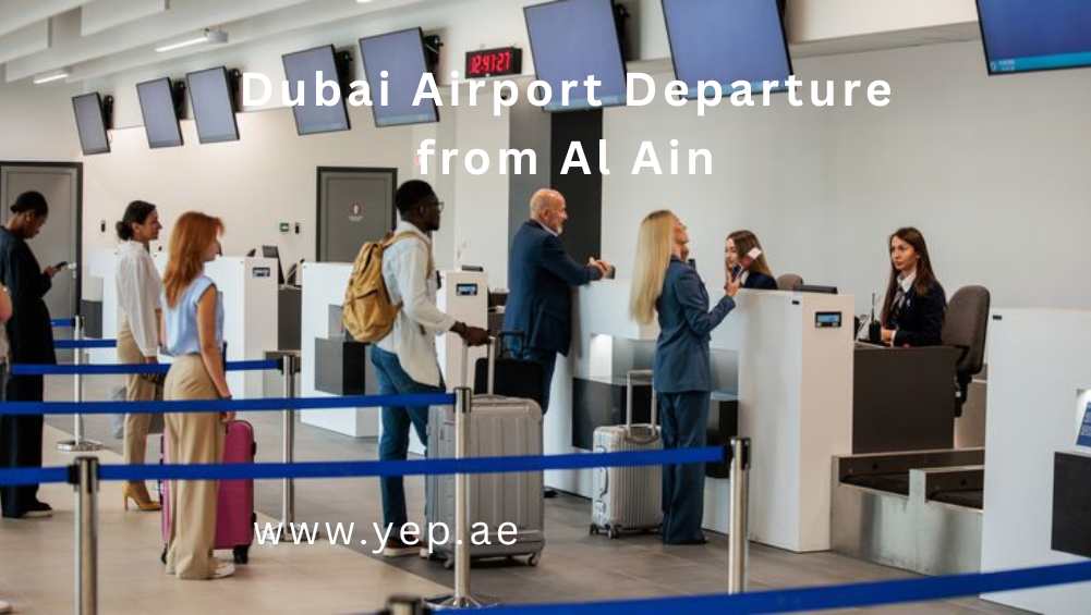 Dubai Airport Departure from Al Ain Hotels in 7-Seater Van